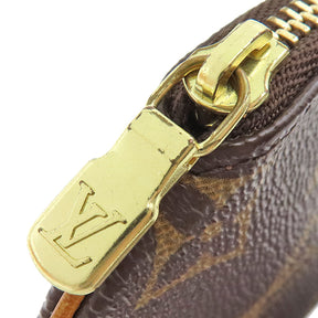 ルイヴィトン LOUIS VUITTON ポルトモネ ロン M61926 モノグラム モノグラムキャンバス コインケース ゴールド金具 茶 小銭入れ 小物入れ