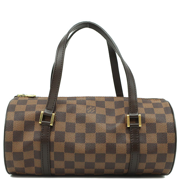 ルイヴィトン LOUIS VUITTON パピヨン 26 N51304 ダミエエベヌ ダミエキャンバス ハンドバッグ ゴールド金具 茶 PM