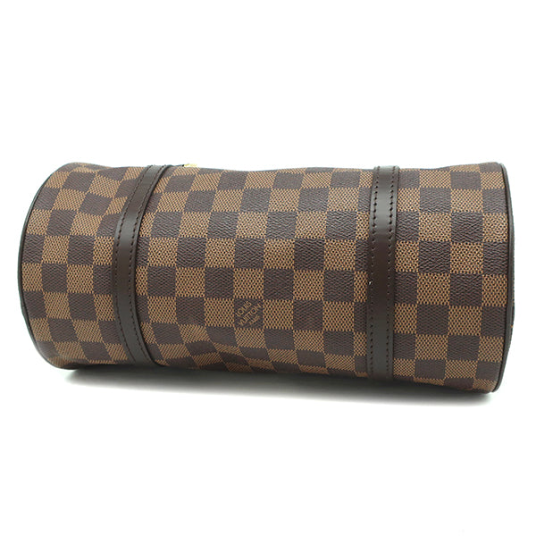 ルイヴィトン LOUIS VUITTON パピヨン 26 N51304 ダミエエベヌ ダミエキャンバス ハンドバッグ ゴールド金具 茶 PM