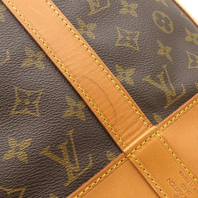 ルイヴィトン LOUIS VUITTON ランドネGM M42244 モノグラム モノグラムキャンバス ショルダーバッグ ゴールド金具 茶 巾着