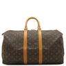 ルイヴィトン LOUIS VUITTON キーポル 45 M41428 モノグラム モノグラムキャンバス ボストンバッグ ゴールド金具 茶 鍵/パドロック/ネームタグ欠品