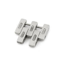 カルティエ Cartier パンテール MM用 コマ シルバー ステンレススチール 腕時計パーツ 純正 1コマ SS製 コマ 5連 バネ棒 ベルト ブレス バンド 替え 15mm シルバー