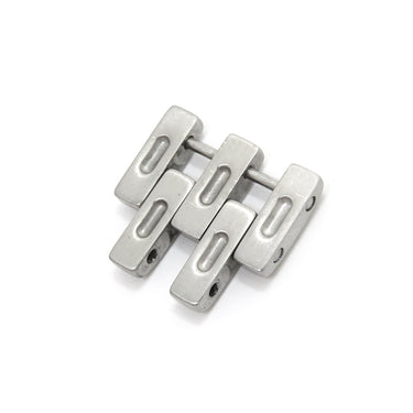 カルティエ Cartier パンテール MM用 コマ シルバー ステンレススチール 腕時計パーツ 純正 1コマ パーツ SS製 旧型 15ｍｍ 5連