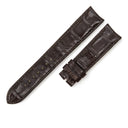ブライトリング BREITLING ブラウン クロコダイル 腕時計パーツ 新品同様 純正 替え クロコ ベルト バンド ストラップ シャイニー 艶 20mm ブラウン 茶