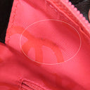 シャネル CHANEL カンボンライン A25167 ブラック×ホワイト レザー トートバッグ シルバー金具 黒 ピンク キルティング ココマーク