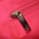 シャネル CHANEL カンボンライン A25167 ブラック×ホワイト レザー トートバッグ シルバー金具 黒 ピンク キルティング ココマーク