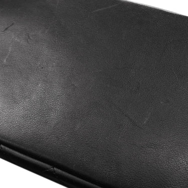 シャネル CHANEL カンボンライン A25167 ブラック×ホワイト レザー トートバッグ シルバー金具 黒 ピンク キルティング ココマーク