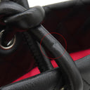 シャネル CHANEL カンボンライン A25167 ブラック×ホワイト レザー トートバッグ シルバー金具 黒 ピンク キルティング ココマーク