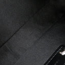 ルイヴィトン LOUIS VUITTON ポシェット コントドゥフェ M92275 ノワール モノグラムサテン ハンドバッグ シルバー金具 黒 ミニバッグ