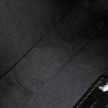 ルイヴィトン LOUIS VUITTON ポシェット コントドゥフェ M92275 ノワール モノグラムサテン ハンドバッグ シルバー金具 黒 ミニバッグ