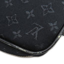 ルイヴィトン LOUIS VUITTON ポシェット コントドゥフェ M92275 ノワール モノグラムサテン ハンドバッグ シルバー金具 黒 ミニバッグ