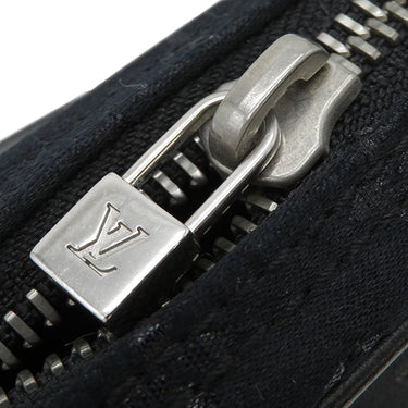 ルイヴィトン LOUIS VUITTON ポシェット コントドゥフェ M92275 ノワール モノグラムサテン ハンドバッグ シルバー金具 黒 ミニバッグ