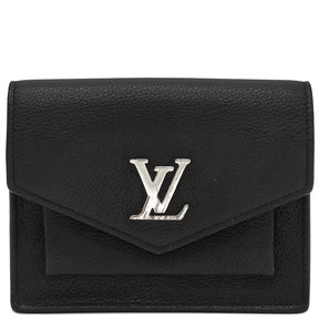 ルイヴィトン LOUIS VUITTON ポシェットマイロックミー M69183 ノワール グレインカーフレザー チェーンウォレット シルバー金具 ミニバッグ チェーンショルダー