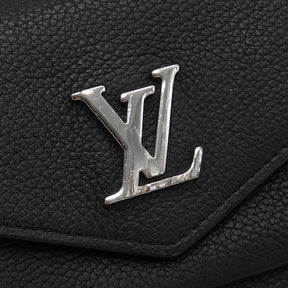 ルイヴィトン LOUIS VUITTON ポシェットマイロックミー M69183 ノワール グレインカーフレザー チェーンウォレット シルバー金具 ミニバッグ チェーンショルダー