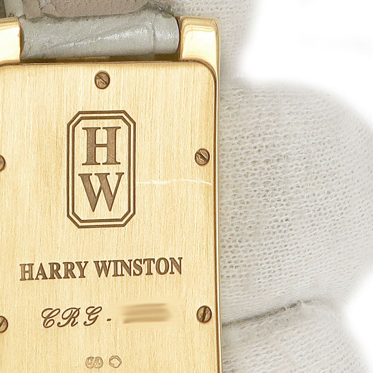 ハリーウィンストン Harry Winston アヴェニュー オーロラ 310/LQGL.MA03 クオーツ レディース K18YG無垢 純正ダイヤ＆サファイア