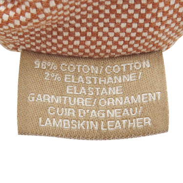 エルメス HERMES クラウディア プラン エア シュシュ ゴールド トワルアッシュ シルク ヘアアクセサリー 茶 ヘアゴム