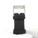 ブルガリ BVLGARI オクト オリジナーレ用 Mサイズ ブラック ラバー 純正SS製尾錠 腕時計パーツ 純正 ラバー ベルト ストラップ 30ｍｍ 尾錠付き ブラック 黒 バンド