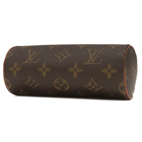 ルイヴィトン LOUIS VUITTON パピヨン 付属ポーチ モノグラム モノグラムキャンバス ポーチ ゴールド金具 茶