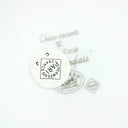 エルメス HERMES シャス 犬 プレート 6枚セット ホワイト×グリーン 磁器 食器 緑 八角皿 6枚セット