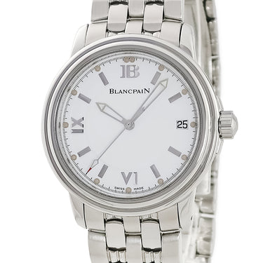 ブランパン BLANCPAIN レマン ウルトラスリム B2100-1127-11 自動巻き メンズ ホワイト バー デイト