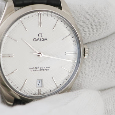 腕時計 オメガ OMEGA デ ヴィル トレゾア マスターコーアクシャル 432.53.40.21.02.004 手巻き メンズ OH済 K18WG無垢 クル ド パリ
