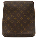 ルイヴィトン LOUIS VUITTON ミュゼット サルサ M51258 モノグラム モノグラムキャンバス ショルダーバッグ ゴールド金具 茶