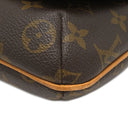 ルイヴィトン LOUIS VUITTON ミュゼット サルサ M51258 モノグラム モノグラムキャンバス ショルダーバッグ ゴールド金具 茶