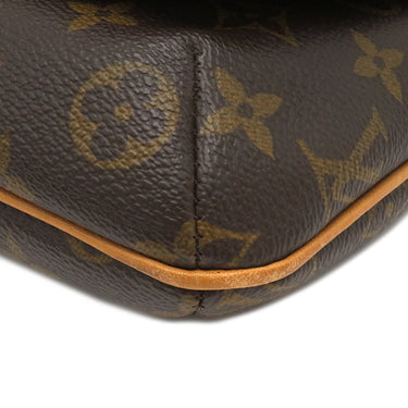 ルイヴィトン LOUIS VUITTON ミュゼット サルサ M51258 モノグラム モノグラムキャンバス ショルダーバッグ ゴールド金具 茶