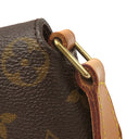 ルイヴィトン LOUIS VUITTON ミュゼット サルサ M51258 モノグラム モノグラムキャンバス ショルダーバッグ ゴールド金具 茶