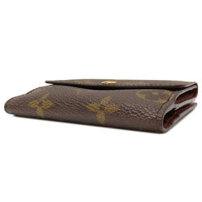 ルイヴィトン LOUIS VUITTON ラドロー M61927 モノグラム モノグラムキャンバス コインケース ゴールド金具 茶 カードケース