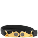 エルメス HERMES ショルダーストラップ ブラック トゴ ショルダーストラップ ゴールド金具 黒