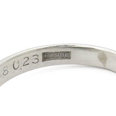 ノンブランド NON BRAND ヒスイ ダイヤリング プラチナシルバー Pt900 ヒスイ ダイヤモンド リング 指輪 翡翠 Pm900 10号