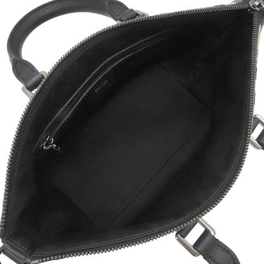 クリスチャン・ディオール Christian Dior ウィークエンダー PM ネイビー キャンバス レザー 2WAYバッグ シルバー金具 紺 ハンドバッグ ショルダーバッグ