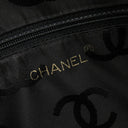 シャネル CHANEL シェブロン チェーンショルダー ブラック レザー ショルダーバッグ ゴールド金具 黒 Vステッチ