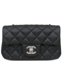 シャネル CHANEL ミニマトラッセ 17 チェーンショルダー A69900 ブラック キャビアスキン ショルダーバッグ シルバー金具 黒