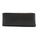 シャネル CHANEL ココマーク チェーンショルダー A01115 ブラック リザード ショルダーバッグ ゴールド金具 黒