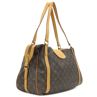ルイヴィトン LOUIS VUITTON ストレーザ PM M51186 モノグラム モノグラムキャンバス ショルダーバッグ ゴールド金具 茶 肩掛け