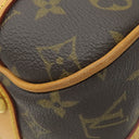 ルイヴィトン LOUIS VUITTON ストレーザ PM M51186 モノグラム モノグラムキャンバス ショルダーバッグ ゴールド金具 茶 肩掛け