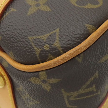 ルイヴィトン LOUIS VUITTON ストレーザ PM M51186 モノグラム モノグラムキャンバス ショルダーバッグ ゴールド金具 茶 肩掛け