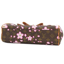 ルイヴィトン LOUIS VUITTON サックレトロ PM Ｍ92012 モノグラム モノグラム チェリーブロッサム ハンドバッグ ゴールド金具 村上隆 桜 茶