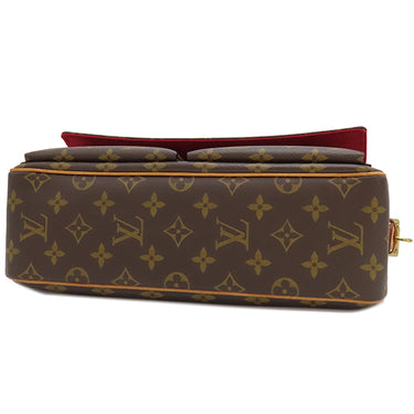 ルイヴィトン LOUIS VUITTON ヴィバシテ MM M51164 モノグラム モノグラムキャンバス ショルダーバッグ ゴールド金具 茶 肩掛け