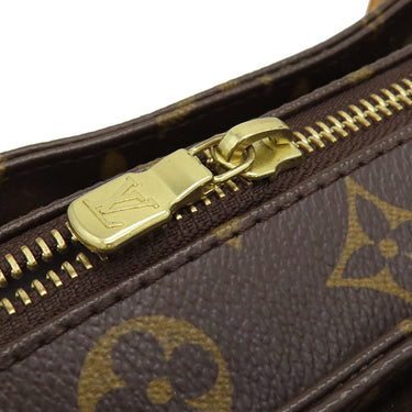 ルイヴィトン LOUIS VUITTON ヴィバシテ MM M51164 モノグラム モノグラムキャンバス ショルダーバッグ ゴールド金具 茶 肩掛け