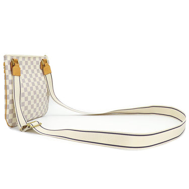 ルイヴィトン LOUIS VUITTON ポシェット ボスフォール N51112 ダミエアズール ダミエアズールキャンバス ショルダーバッグ ゴールド金具 白
