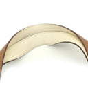 エルメス HERMES ピコタンロックMM カザック ゴールド×エトゥープ×ナタ トリヨンクレマンス ハンドバッグ シルバー金具 茶 グレージュ オフホワイト