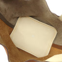 エルメス HERMES ピコタンロックMM カザック ゴールド×エトゥープ×ナタ トリヨンクレマンス ハンドバッグ シルバー金具 茶 グレージュ オフホワイト