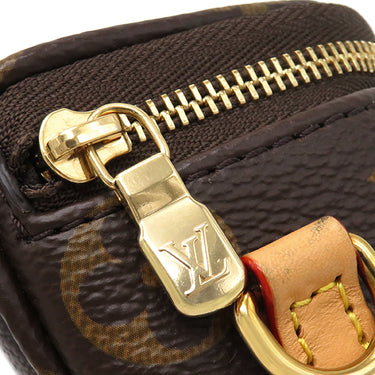 ルイヴィトン LOUIS VUITTON ミニ バムバッグ M82335 モノグラム モノグラムキャンバス 2WAYバッグ ゴールド金具 チェーン ハンドバッグ 肩掛け 斜め掛け