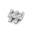 カルティエ Cartier パンテール LM用 コマ シルバー ステンレススチール 腕時計パーツ 純正 1コマ SS製 コマ 5連 バネ棒 ベルト ブレス バンド 替え 16mm シルバー