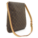 ルイヴィトン LOUIS VUITTON ミュゼット M51256 モノグラム モノグラムキャンバス ショルダーバッグ ゴールド金具 茶