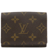 ルイヴィトン LOUIS VUITTON アンヴェロップ カルト ドゥ ヴィジット M62920  モノグラム モノグラムキャンバス 名刺入れ 茶 カードケース 定期入れ