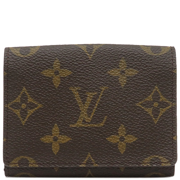 ルイヴィトン LOUIS VUITTON アンヴェロップ カルト ドゥ ヴィジット M62920  モノグラム モノグラムキャンバス 名刺入れ 茶 カードケース 定期入れ